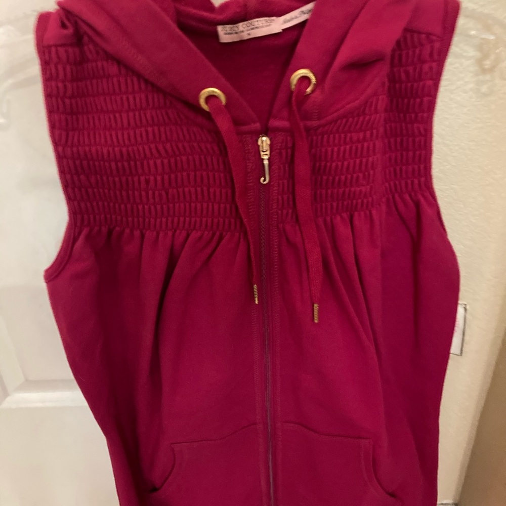 Juicy fleece vest